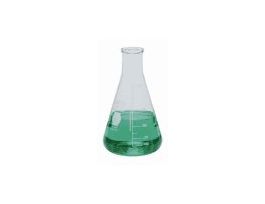 Erlenmeyer Glass Flask, 125 mL, stopper size 5, 48/cs