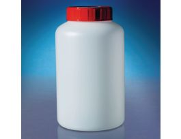 BOTTLE ROUND SCW CAP HDPE RED 37MM 150ML
