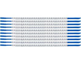 ClipSleeve Wire Markers Size 07 Nylon 18 AWG - 18 AWG, 9 Pack of 300 Each