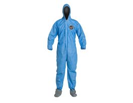 Proshield® 10 Coverall, Hooded & Booted, Elastic Wrists, Serged seams, Storm flap, 25/CS, White