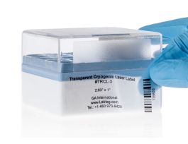 LABEL 2.63X1IN CRYO CLEAR LASER SH 1PK