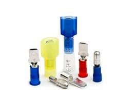 3M™ Scotchlok™ Male Disconnect Heatshrink Nylon Insulated, 25/bottle, MNHU14-250DMIX, 125/Case