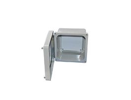 NEMA 4X Fiberglass Box with Screw Cover and Mounting Brackets