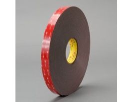 3M™ VHB™ Tape 4979F, Black, 3/4 in x 36 yd, 62 mil, Film Liner, Small Pack, 3 rolls per case