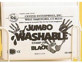 KIT INK PAD JUMBO WASHABLE 6 1/4X4