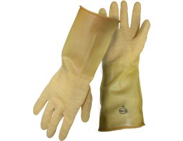 Latex 18 Mil Natural Unlined Crinkled Grip, 13",BOSS, 10