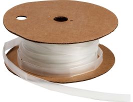 BRADYMARK Series Heat Shrink Tubing: Clear, 0.375" Dia x 100' L