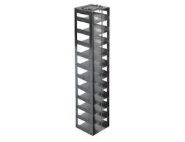 Vertical/Chest Freezer Rack for 96 Deep-Well Microtube Boxes or Boxes w/ 2 1/82" Max H, 11 box capacity