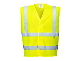 VEST FLAME RESISTANT PE YELLOW LARGE-XL