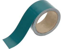 Reflective Banding Tape for Pipe Marking - Roll Form, Reflective Vinyl, Green, 2" x 30'