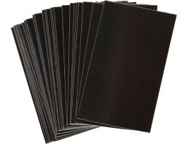 BradyLite 2.5 in Reflective Numbers Black, (Blank) 25/PK