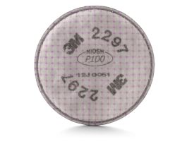 3M™ Advanced Particulate Filter 2297, P100, with Nuisance Level Organic Vapor Relief, 100 EA/Case