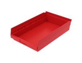 BIN SHELF BIN 17-7/8 X 11-1/8 X 4 RED