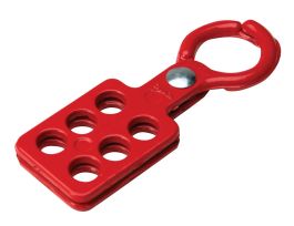 Aluminum Economy Group Lockout Hasp, 1" Diameter Jaws