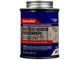Bondo® Rotted Wood Restorer, 20131, 8 oz, 6 per case