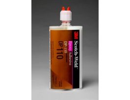 3M™ Scotch-Weld™ Epoxy Adhesive DP110, Translucent, 400 mL Duo-Pak, 6/Case