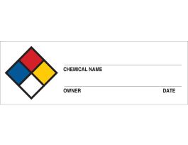 B235 NFPA Label 1" x 3" 720/Roll