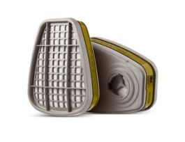 3M™ Mercury Vapor/Organic Vapor/Acid Gas Cartridge 6007, 60 EA/Case