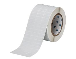 Metallized Polyester Rating Plate and PCB Lbls 0.375in H x 1in W LGT GR 10000/RL