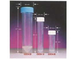 5ML SAMPLE TUBES W/CAPS STER CS=20X25/PK