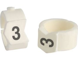 ClipSleeve Wire Markers Size 36 Nylon 4 AWG - 2 AWG, 3 Pack of 50 Pieces