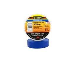 Scotch® Vinyl Color Coding Electrical Tape 35, 3/4 in x 66 ft, Variable Color, 10 rolls/carton, 100 rolls/Case
