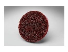 Scotch-Brite™ Roloc™ Surface Conditioning Disc, SC-DS, A/O Medium, TS, 1-1/2 in, 50/Carton, 200 ea/Case