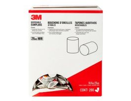 3M™ Disposable Classic Earplugs, 90581H200-C, 1 pair/pack, 200 packs/case