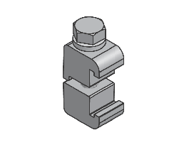 Double Claw Flange Clamp, ISO-MF For Sizes NW400 or NW500