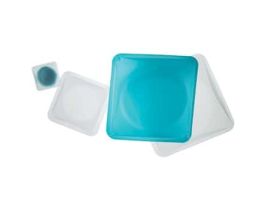 Square Polystyrene Weigh Boats, White, 20 mL, 500/Pk