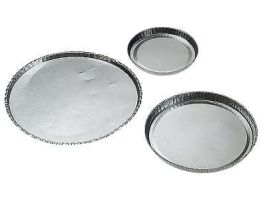 Aluminum Pan Liners, 2.5Gr, 102mm I.D. (4" ) x 5/16" Depth, 500/Cs