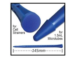 Double-Sided Pestle for Cell Strainers, Sterile, Individually Wrapped; 50/Pk