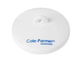 Porcelain Crucible Covers, 45 mm ID; 12/PK