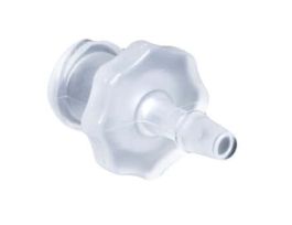 Luer to Hose Barb Fitting, Straight Adapter, Animal-Derivative-Free Polypropylene, Cleanroom Packed, Female Luer x 1/8" ID; 10/Pk