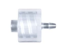 Luer to Hose Barb Fitting, Straight Adapter, Animal-Derivative-Free Polypropylene, Cleanroom Packed, Male Luer x 3/32" ID; 10/Pk