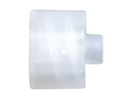 Luer to Plug Fitting, Straight Adapter, CrystalVu?, Cleanroom Packed, Male Luer; 10/Pk