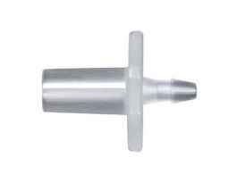 Luer to Hose Barb Fitting, Straight Adapter, Animal-Derivative-Free Polypropylene, Cleanoom Packed, Male Slip Luer x  3/32" ID; 10/PK