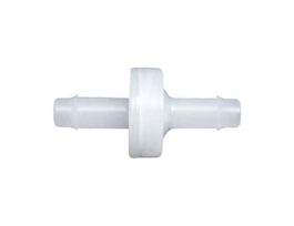 Miniature Check Valve, PVDF Housing, Viton? diaphragm, 1/4" ID