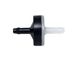 Miniature Check Valve, Nylon Housing, Silicone Diaphragm, 1/8" ID