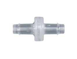 Miniature Check Valve, Polypropylene Housing, Viton? diaphragm, 5/16" ID