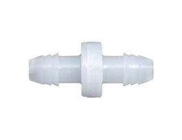 Miniature Check Valve, PVDF Housing, Viton? diaphragm, 3/8" ID