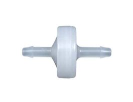 Miniature Check Valve, PVDF Housing, Viton? diaphragm, 1/8" ID