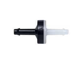 Miniature Check Valve, Nylon Housing, Silicone Diaphragm, 3/16" ID