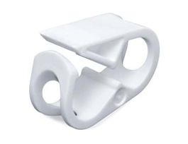 Ratchet-Style Pinch Clamp, Polypropylene, Small; 25/Pk