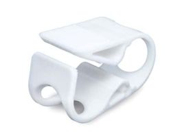 Ratchet-Style Pinch Clamp, Polypropylene, Large; 25/Pk