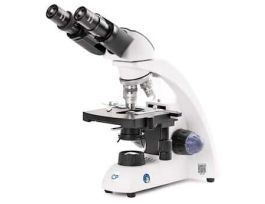 Compound Binocular Microscope, 4/10/40/100x, Brightfield Semi-Plan; 100-240 VAC