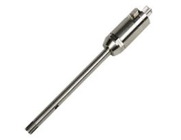 Stainless Steel Generator Probe, Flat Bottom, 5 x 75 mm 