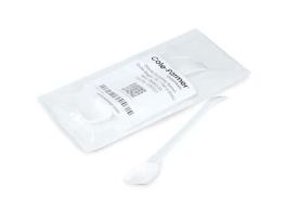 Sterile Lab Sampling Spoons, Polystyrene, 1 tsp (4.93 mL); 200/CS