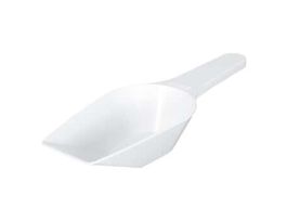 Stackable Lab Sampling Scoops, Polypropylene, 250 mL (8.45 oz); 12/PK