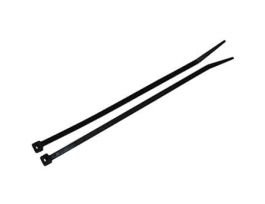 18 Pound Nylon Cable Zip Ties, 6.0" L, Black; 100/CS